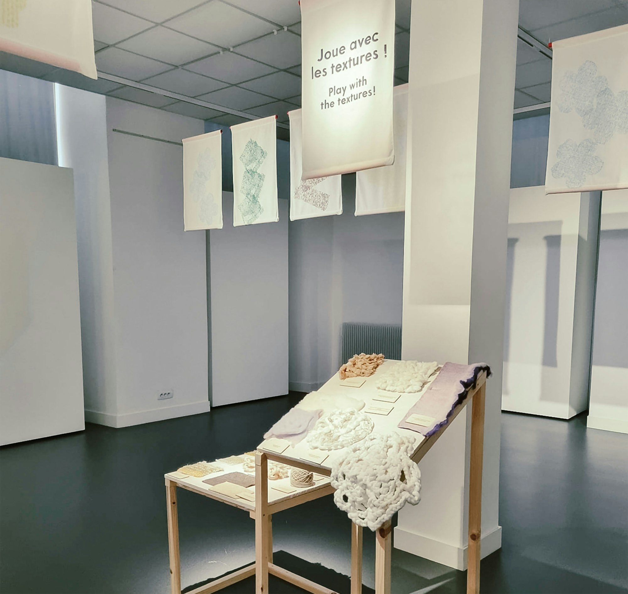 Photography of one part of the exhibition.